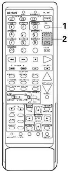 DENON AVR-981 - Recalling preset stations - 6