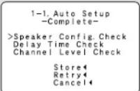 DENON AVR-786S - Check of the measurement results - 1