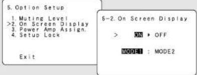 DENON AVR-786S - Setting the On-Screen Display (OSD) - 1