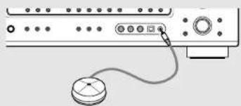 DENON AVR-786S - Connecting a microphone - 1