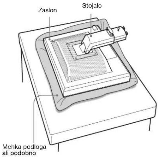 Zaslon Stojalo Mehka podloga ali podobno