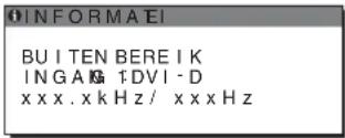 SONY SDM-S75D - Als "xxx.x kHz/xxx Hz" wordt weergegeven - 1