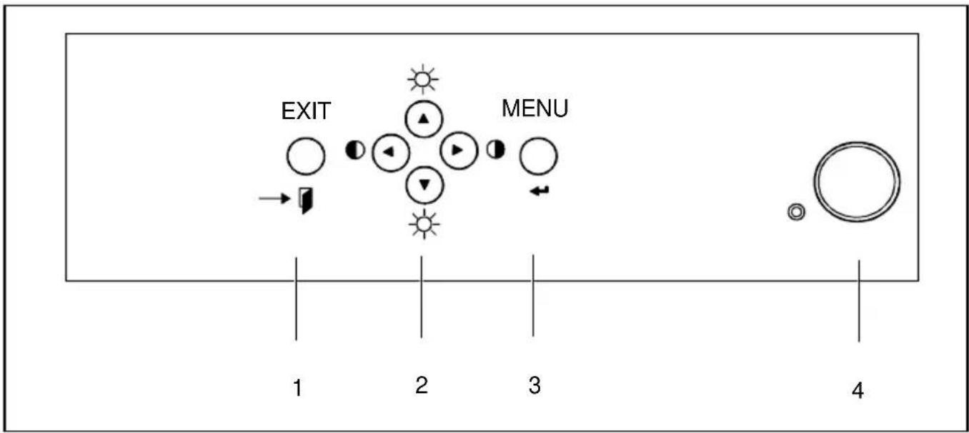 EXIT MENU 1 2 3 4