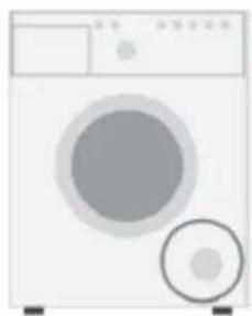 BAUMATIC BFW1001W - Cleaning the drain pump filter - 5
