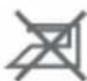 BAUMATIC BFW1001W - A selection of wash care symbols - 19