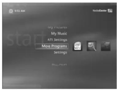 NETGEAR EVA700 - Navigating to the Intel® Viiv™ settings screen - 2