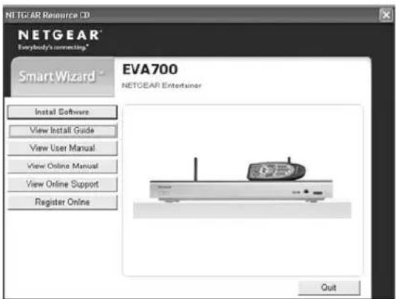 NETGEAR EVA700 - Installing Software - 1
