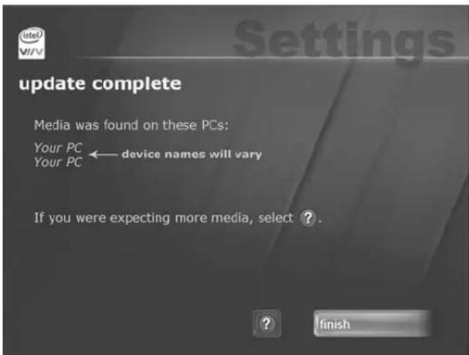 NETGEAR EVA700 - Setting up the Intel® Viiv™ Media Library - 4