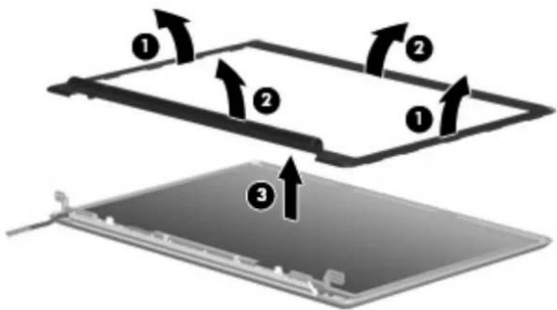 Diagram showing three labeled components (1, 2, 3) with directional arrows indicating movement or flow between them.