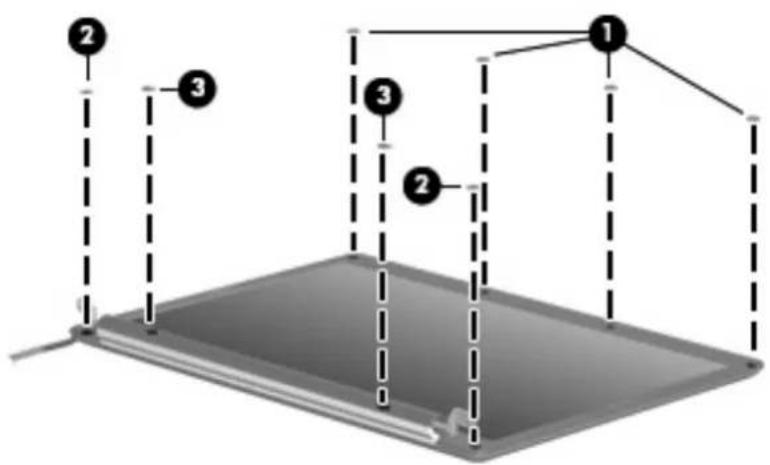 Diagram showing three labeled components (1, 2, 3) positioned above a rectangular platform with dashed lines indicating connections or paths.