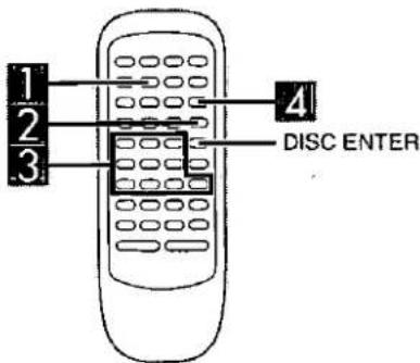 1 2 3 4 DISC ENTER