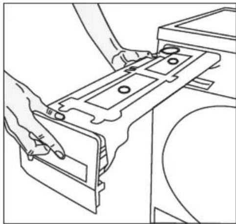 BEKO DE 8433 RX0B - Leeg het waterreservoir - 2