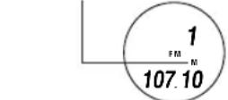 PANASONIC SL-SW967V - Storing stations in memory - 1