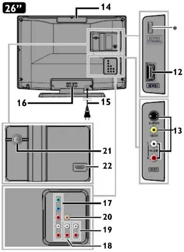MAGNAVOX 32MD311B - Terminals - 2