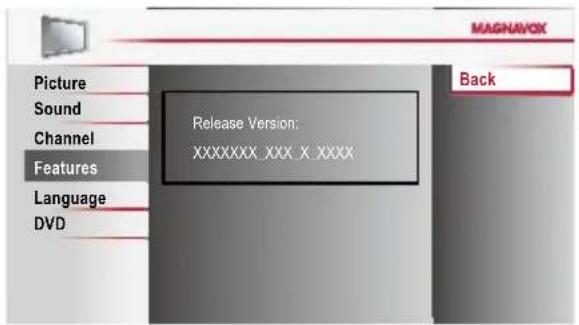 MAGNAVOX 32MD311B - Current Software Info - 1