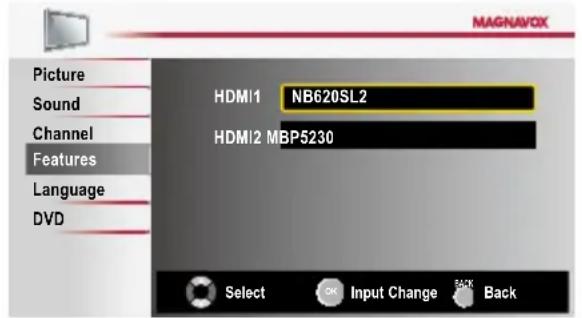 MAGNAVOX 32MD311B - Device List - 1