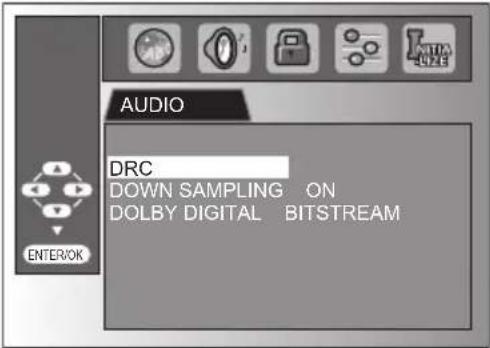 AUDIO DRC DOWN SAMPLING ON DOLBY DIGITAL BITSTREAM