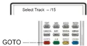 Select Track -- /15 GOTO ......