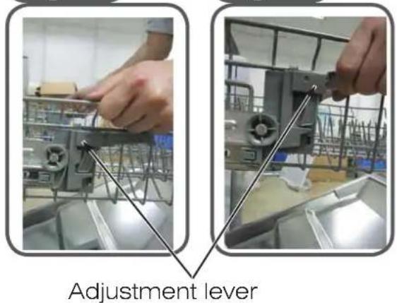 Adjustment lever