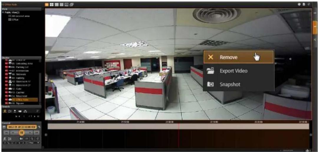 Remove Export Video Snapshot
