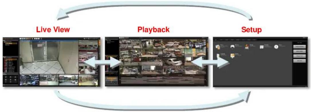 ACTi INR-410 - NVR User Interface Overview - 1