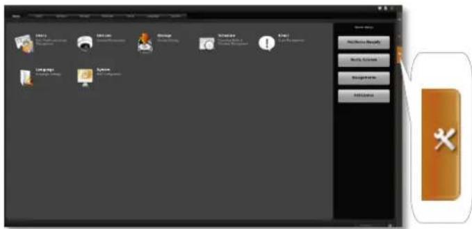 Screenshot of a macOS desktop interface showing app icons and a 'Add Menu' button with Chinese text.