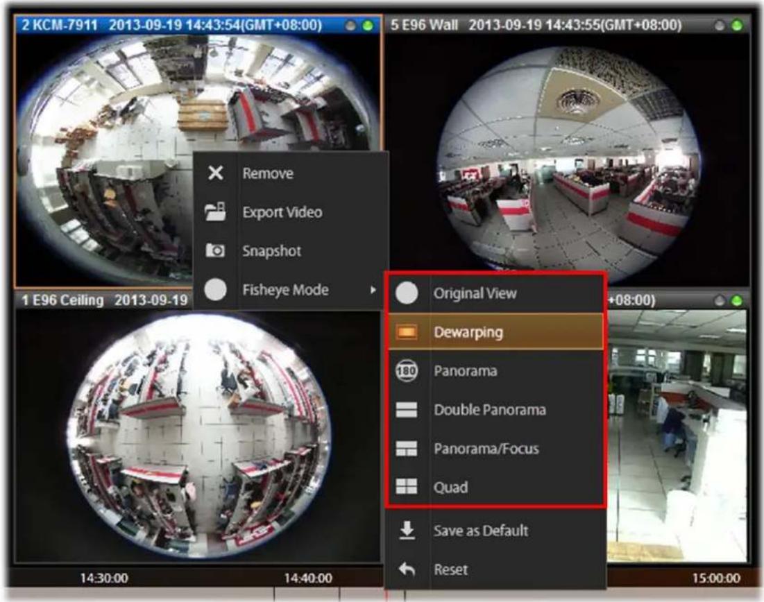 2 KCM-7911 2013-09-19 14:43:54(GMT+08:00) 5 E96 Wall 2013-09-19 14:43:55(GMT+08:00) Remove Export Video Snapshot Fisheye Mode Original View Dewarping Panorama Double Panorama Panorama/Focus Quad Save as Default Reset 1 E96 Ceiling 2013-09-19 14:30:00 14:40:00 15:00:00