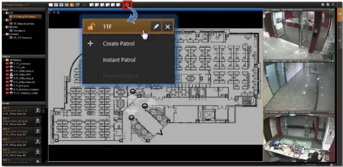 11F Create Patrol Instant Patrol Resume Patrol