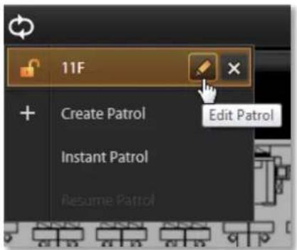 11F + Create Patrol Instant Patrol Resume Patrol Edit Patrol