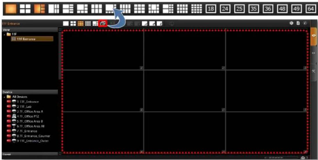 11F Entrance View 11F 11F Entrance Device All Devices 1 11F_Entrance 2 11F_Lab 3 7F_Office Area A 4 7F_Office PTZ 5 7F_Office Area B 6 7F_Office Area All 7 7F_Entrance 8 7F_Entrance_Counter 9 11F_Entrance_Outier