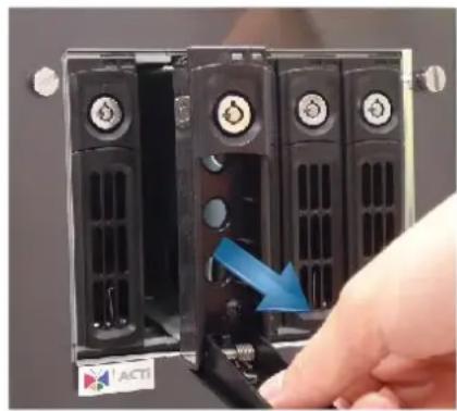 ACTi GNR-3000 - Step 1: Remove the Tray - 2
