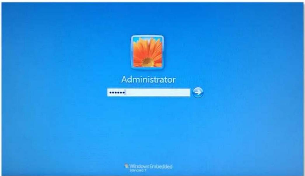 Administrator Windows Embedded Standard 7