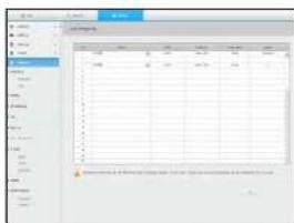 Screenshot of a Chinese Excel interface showing a data table with columns and checkboxes, likely for data entry or configuration.