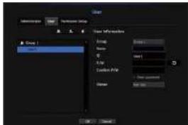 User Information Size Name Size Color Color Value Color OK