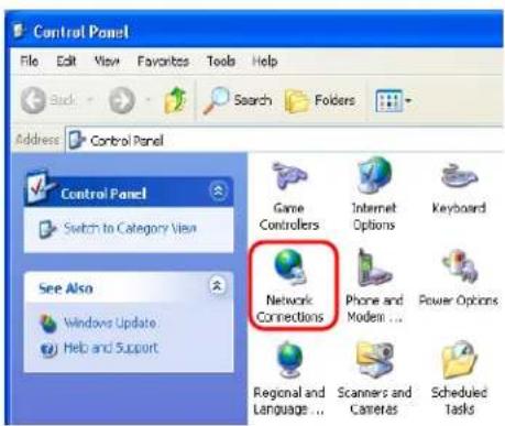 Control Panel File Edit View Favorites Tools Help Back Search Folders Address Control Panel Control Panel Switch to Category View See Also Windows Update Help and Support Game Controllers Internet Options Keyboard Network Connections Phone and Modem ... Power Options Regional and Language ... Scanners and Cameras Scheduled Tasks