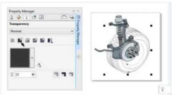 COREL Designer X7 - New! Transparency - 1