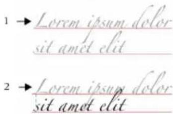 COREL Designer X7 - Adjusting line and paragraph spacing - 1