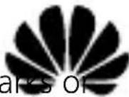 HUAWEI G2800S - Trademarks and Permissions - 2