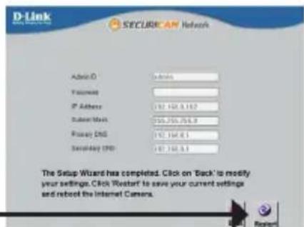 D-LINK DCS-6113V - Inicio>D-Link> Asistente de Configuración SE - 5