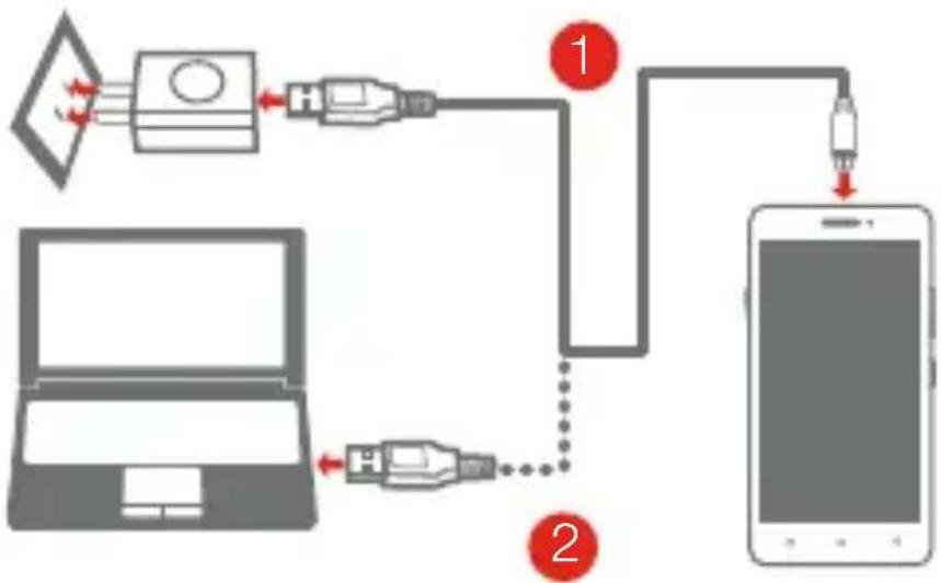 LENOVO VIBE P1m - Chargement de la batterie - 1