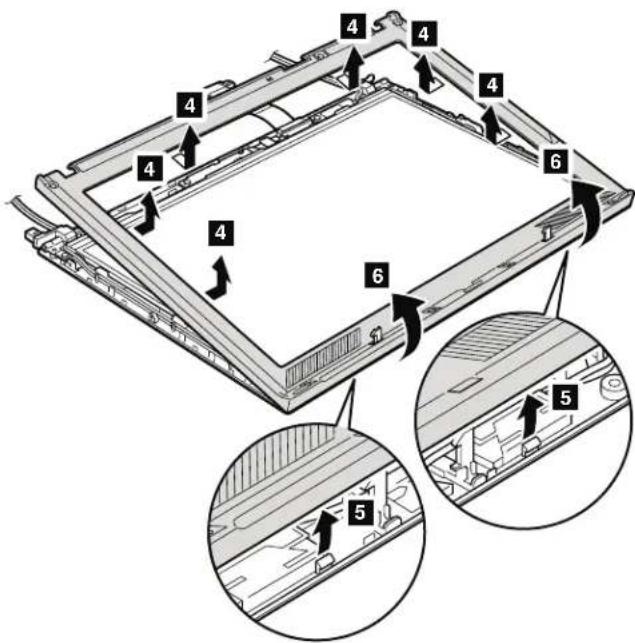 Technical diagram of a mechanical assembly with numbered components and directional arrows indicating assembly steps.