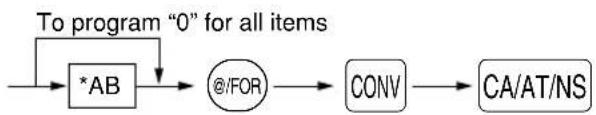 SHARP XE-A40S - ■ Function parameters for CONV - 2