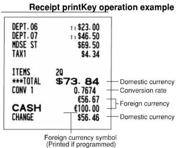 SHARP XE-A40S - ■ Currency conversion - 3