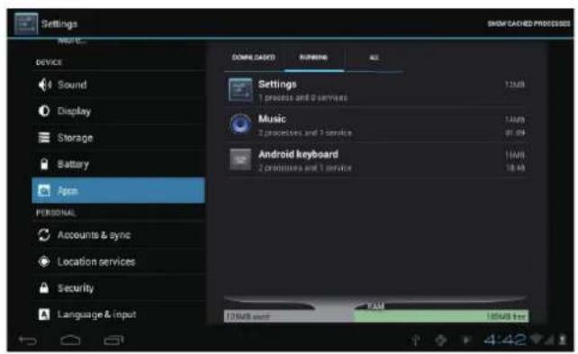 MPMAN MP747 - Apps - 3