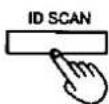 TECHNICS SL-PD988 - To cancel ID scan - 1
