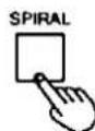 TECHNICS SL-PD988 - To cancel spiral play mode - 1
