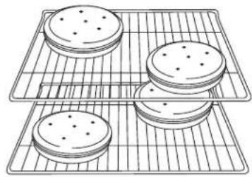 AMANA AER5523 - Baking Layer Cakes on 2 Racks - 1
