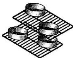 AMANA ACF422GA - Bake Pan Placement - 1