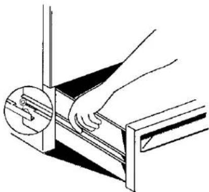 AMANA ACF422GA - Removing Storage Drawer - 1