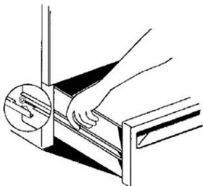 AMANA ACF4225A - Removing Storage Drawer - 1